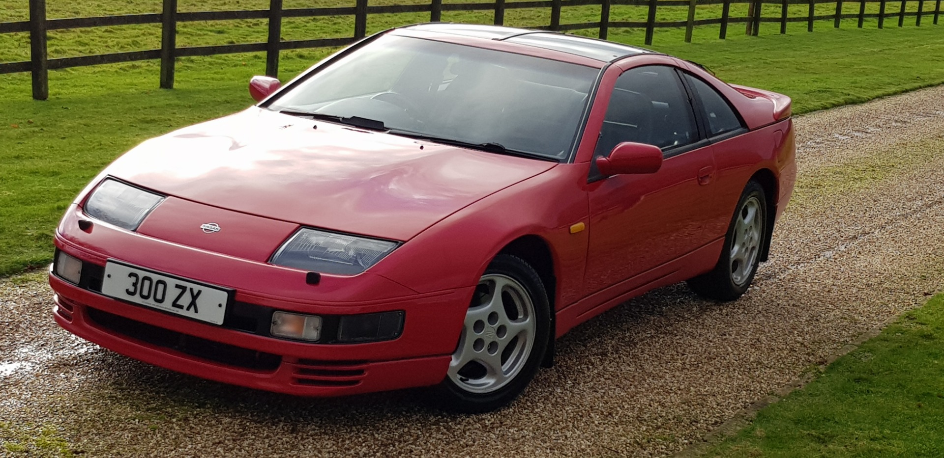 Used NISSAN 300 ZX 300 ZX TWIN TURBO UK CAR, RED WITH BLACK 