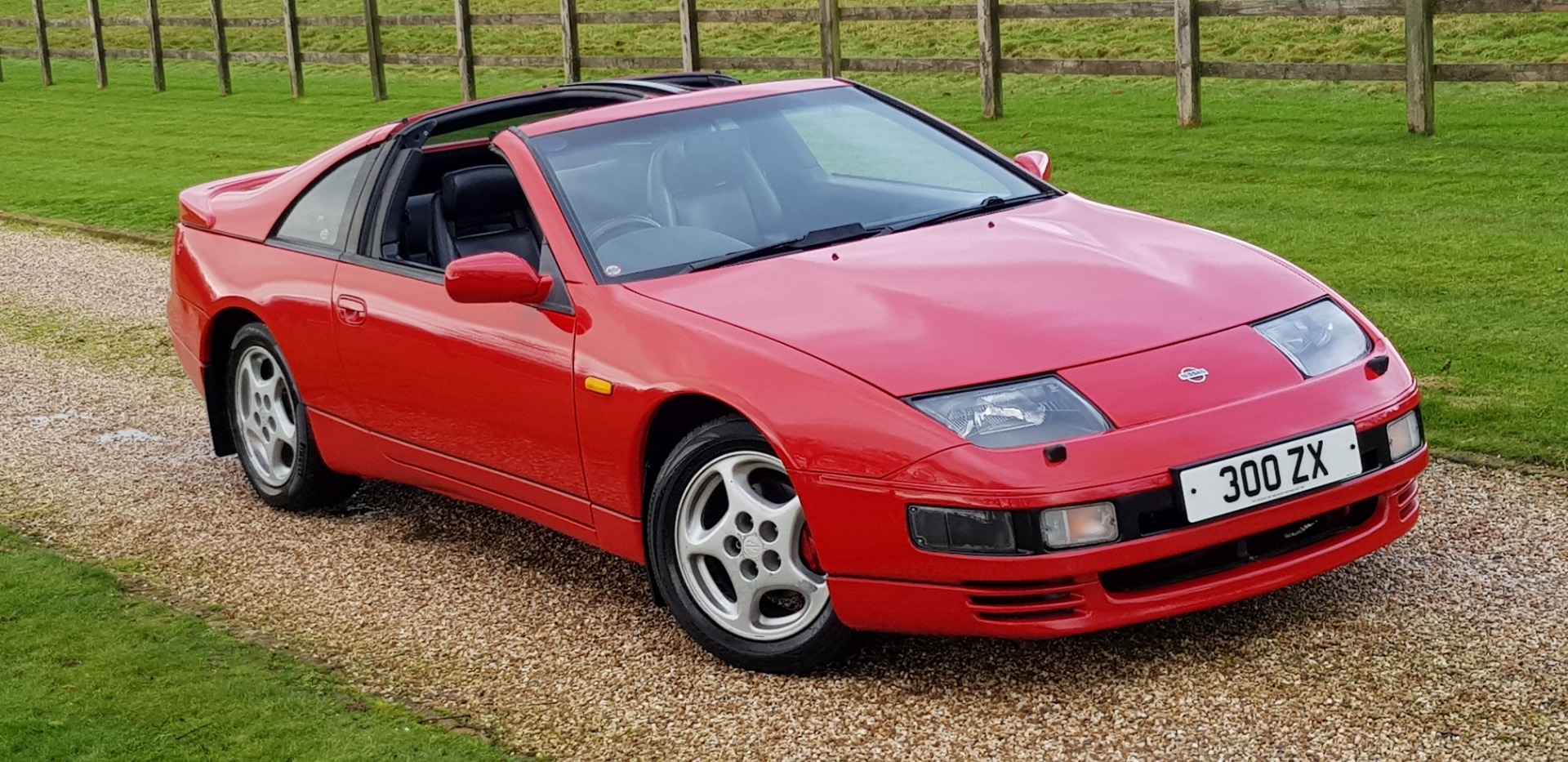 Used NISSAN 300 ZX 300 ZX TWIN TURBO UK CAR, RED WITH BLACK 