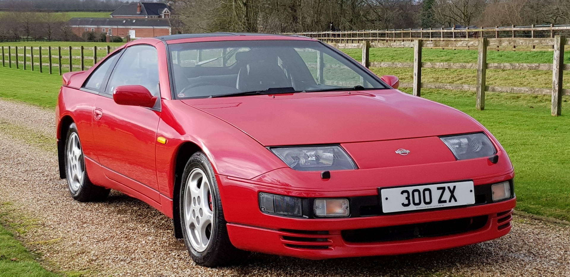 Used NISSAN 300 ZX 300 ZX TWIN TURBO UK CAR, RED WITH BLACK 