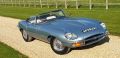 JAGUAR E-TYPE 4.2 E TYPE  CONVERTIBLE  GROUND UP  RESTORATION  METALLIC  BLUE  CREAM LEATHER  LAST  OWNER  HAS COVERED  10000  MILES SINCE  1974  WITH ALL  SUPPORTING EVIDENCE   - 1478 - 3