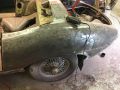 JAGUAR E-TYPE 4.2 E TYPE  CONVERTIBLE  GROUND UP  RESTORATION  METALLIC  BLUE  CREAM LEATHER  LAST  OWNER  HAS COVERED  10000  MILES SINCE  1974  WITH ALL  SUPPORTING EVIDENCE   - 1478 - 48