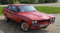 FORD CAPRI 3.0 GXL  RS  LOOKALIKE  JUST HAD  BARE METAL REPAINT  AND RETRIM  REAR SPOILER  LOOKS  FANTASTIC  AND SOUNDS AWESOME !!!! - 1109 - 1