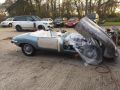 JAGUAR E-TYPE 4.2 E TYPE  CONVERTIBLE  GROUND UP  RESTORATION  METALLIC  BLUE  CREAM LEATHER  LAST  OWNER  HAS COVERED  10000  MILES SINCE  1974  WITH ALL  SUPPORTING EVIDENCE   - 1478 - 69