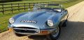 JAGUAR E-TYPE 4.2 E TYPE  CONVERTIBLE  GROUND UP  RESTORATION  METALLIC  BLUE  CREAM LEATHER  LAST  OWNER  HAS COVERED  10000  MILES SINCE  1974  WITH ALL  SUPPORTING EVIDENCE   - 1478 - 2