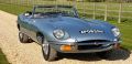 JAGUAR E-TYPE 4.2 E TYPE  CONVERTIBLE  GROUND UP  RESTORATION  METALLIC  BLUE  CREAM LEATHER  LAST  OWNER  HAS COVERED  10000  MILES SINCE  1974  WITH ALL  SUPPORTING EVIDENCE   - 1478 - 11