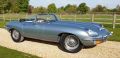 JAGUAR E-TYPE 4.2 E TYPE  CONVERTIBLE  GROUND UP  RESTORATION  METALLIC  BLUE  CREAM LEATHER  LAST  OWNER  HAS COVERED  10000  MILES SINCE  1974  WITH ALL  SUPPORTING EVIDENCE   - 1478 - 54