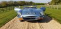 JAGUAR E-TYPE 4.2 E TYPE  CONVERTIBLE  GROUND UP  RESTORATION  METALLIC  BLUE  CREAM LEATHER  LAST  OWNER  HAS COVERED  10000  MILES SINCE  1974  WITH ALL  SUPPORTING EVIDENCE   - 1478 - 99