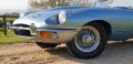 JAGUAR E-TYPE 4.2 E TYPE  CONVERTIBLE  GROUND UP  RESTORATION  METALLIC  BLUE  CREAM LEATHER  LAST  OWNER  HAS COVERED  10000  MILES SINCE  1974  WITH ALL  SUPPORTING EVIDENCE   - 1478 - 53